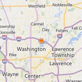 Chamberlain College of Nursing Indiana Location Map - City View