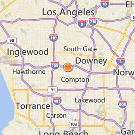 Charles R Drew University of Medicine and Science Location Map - City View