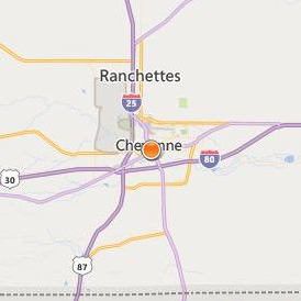 Cheeks International Academy of Beauty Culture Cheyenne Location Map - City View