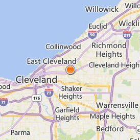 Cleveland Institute of Art Location Map - City View