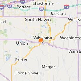 College of Court Reporting Location Map - City View
