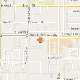 Columbia College Hollywood Location Map - Street View