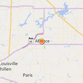 Community Services Division Alliance City Location Map - City View