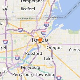 Davis College Toledo Location Map - City View
