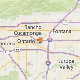 DeVry University California Location Map - City View