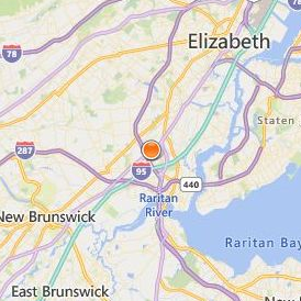 DeVry University New Jersey Location Map - City View