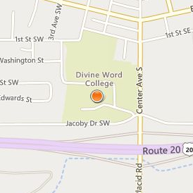 Divine Word College Location Map - Street View