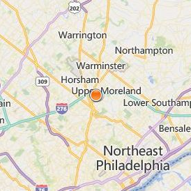 Eastern Center for Arts and Technology Location Map - City View