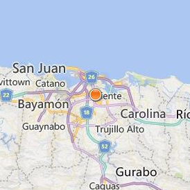 EDP University of Puerto Rico San Juan Location Map - City View
