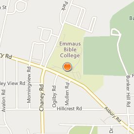 Emmaus Bible College Location Map - Street View