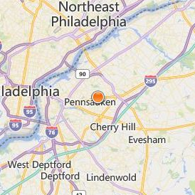 Empire Beauty School Cherry Hill Location Map - City View