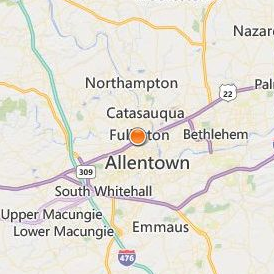 Empire Beauty School Lehigh Valley Location Map - City View