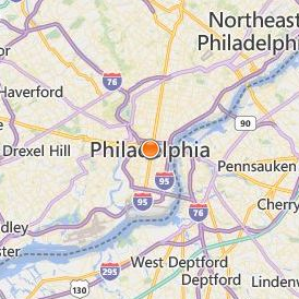 Empire Beauty School Center City Philadelphia Location Map - City View