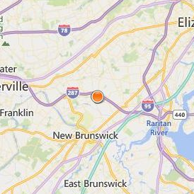 Lincoln Technical Institute South Plainfield Location Map - City View