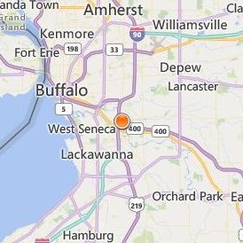 Erie 1 BOCES Location Map - City View