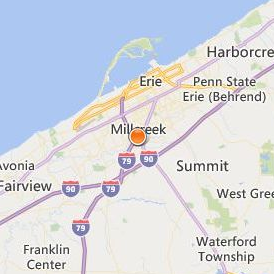 Erie Institute of Technology Location Map - City View