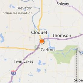 Fond du Lac Tribal and Community College Location Map - City View