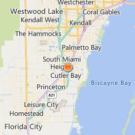 Fortis College Cutler Bay Location Map - City View