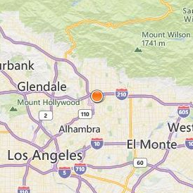 Fuller Theological Seminary in California Location Map - City View