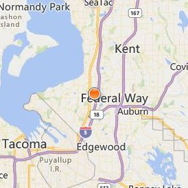 Gene Juarez Academy of Beauty Branch Location Map - City View