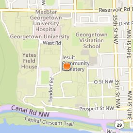 Georgetown University Location Map - Street View
