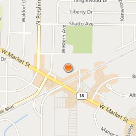 Gerbers Akron Beauty School Location Map - Street View