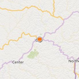 Glenville State College Location Map - City View