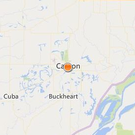 Graham Hospital School of Nursing Location Map - City View