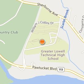 Greater Lowell Technical School Location Map - Street View