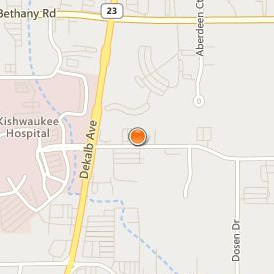 Hair Professionals Career College Sycamore Location Map - Street View