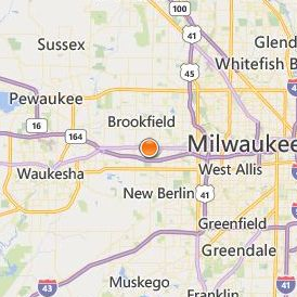 Herzing University Brookfield Location Map - City View