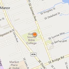 Hobe Sound Bible College Location Map - Street View
