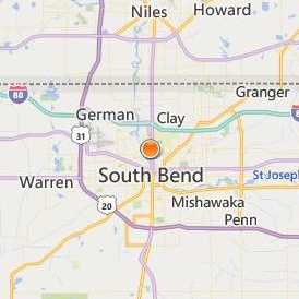 Holy Cross College Location Map - City View