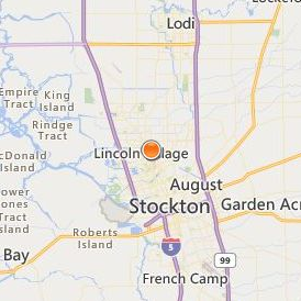 Humphreys College Stockton and Modesto es Location Map - City View