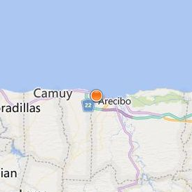 ICPR Junior College Arecibo Location Map - City View