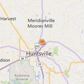 J F Drake State Community and Technical College Location Map - City View