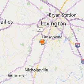 Paul Mitchell the School Lexington Location Map - City View