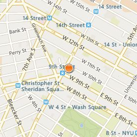 Joffrey Ballet School American Ballet Center Location Map - Street View