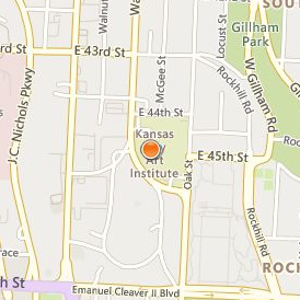 Kansas City Art Institute Location Map - Street View