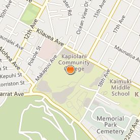Kapiolani Community College Location Map - Street View