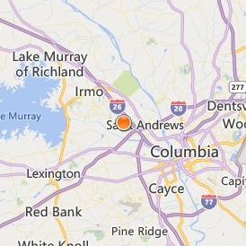 Kenneth Shuler School of Cosmetology and Nails Columbia Location Map - City View