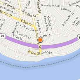 Kent State University at East Liverpool Location Map - Street View