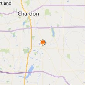 Kent State University at Geauga Location Map - City View