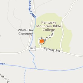 Kentucky Mountain Bible College Location Map - Street View