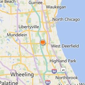 Lake Forest Graduate School of Management Location Map - City View