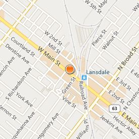 Lansdale School of Cosmetology Location Map - Street View