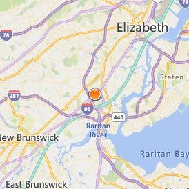 Lincoln Technical Institute Edison Location Map - City View