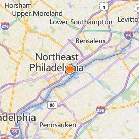 Lincoln Technical Institute Philadelphia Location Map - City View