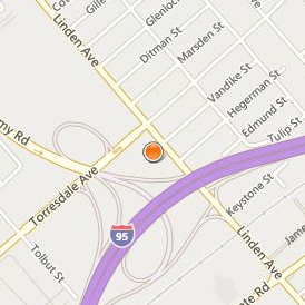Lincoln Technical Institute Philadelphia Location Map - Street View