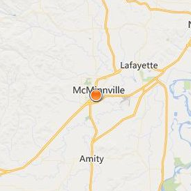 Linfield College Adult Degree Program Location Map - City View
